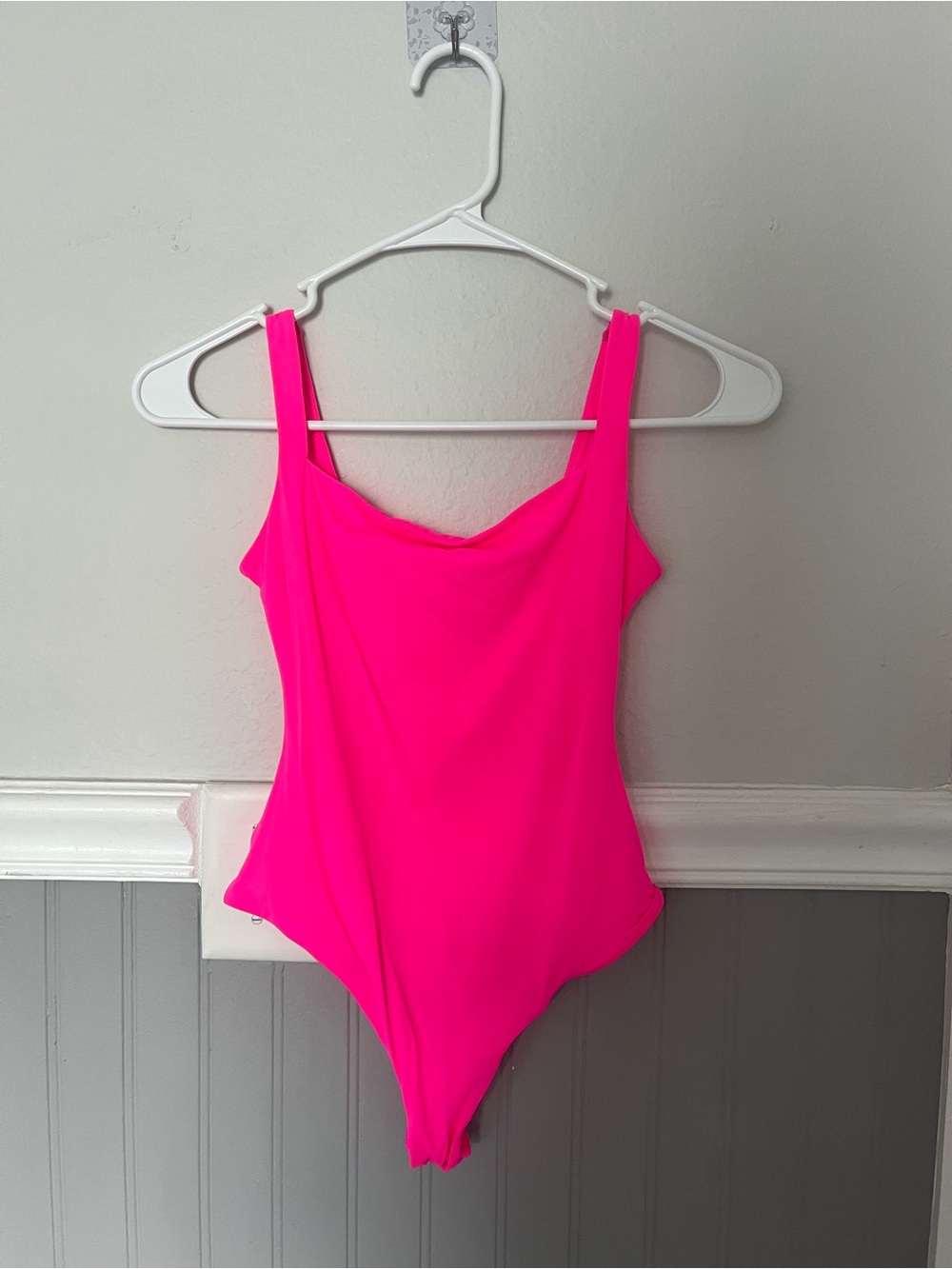 Skim Fits Everybody Neon Pink Bodysuit